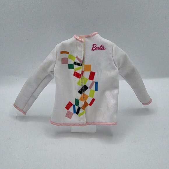 Barbie Tokyo 2020 Olympic Games Commemorative White & Pink Doll Jacket - Picture 4 of 5